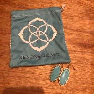 Kendra Scott Small Turquoise Earrings